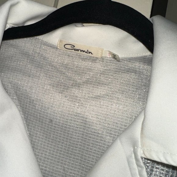 White Bling Moto Jacket - Picture 3 of 7